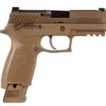 Sig Sauer P320 M18 Commemorative Edition 9mm Carry Size Flat Dark Earth (FDE) Striker-Fired Pistol
