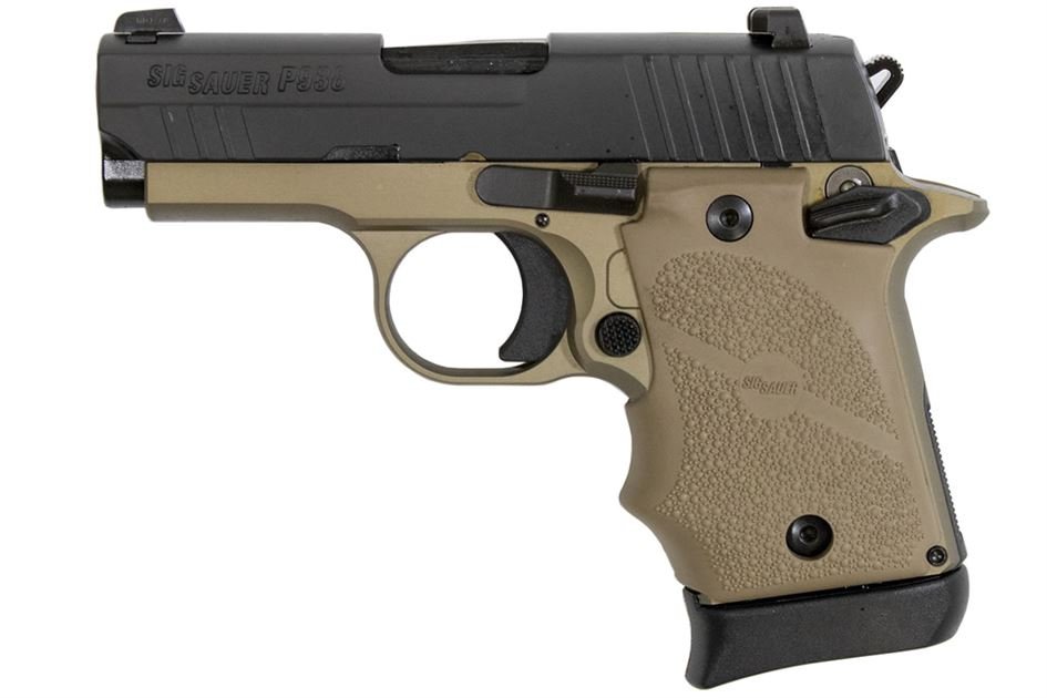 Sig Sauer P938 Combat 9mm Carry Conceal Pistol with Night Sights 1 Sig Sauer P938 Combat 9mm Carry Conceal Pistol with Night Sights