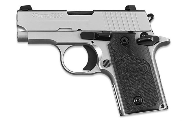 Sig Sauer P238 HD Stainless 380 ACP Centerfire Pistol with Night Sights 1 Sig Sauer P238 HD Stainless 380 ACP Centerfire Pistol with Night Sights