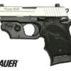Sig Sauer P938 Two-Tone 9mm Centerfire Pistol with Sig Laser