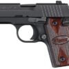 Sig Sauer P938 Rosewood 9mm Centerfire Pistol with Ambi Safety