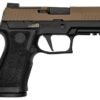 Sig Sauer P320 X-Carry 9mm 17-Round Pistol Two Tone with Coyote Tan Slide and Black Frame
