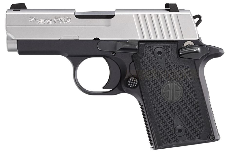 Sig Sauer P938 9mm Two-Tone Exclusive Pistol 1 Sig Sauer P938 9mm Two-Tone Exclusive Pistol