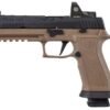 Sig Sauer P320 X-Five 9mm Reverse Two-Tone Coyote with ROMEO1 Red Dot