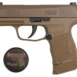 Sig Sauer P365 9mm Coyote Tan NRA Special Edition Pistol with Three Magazines