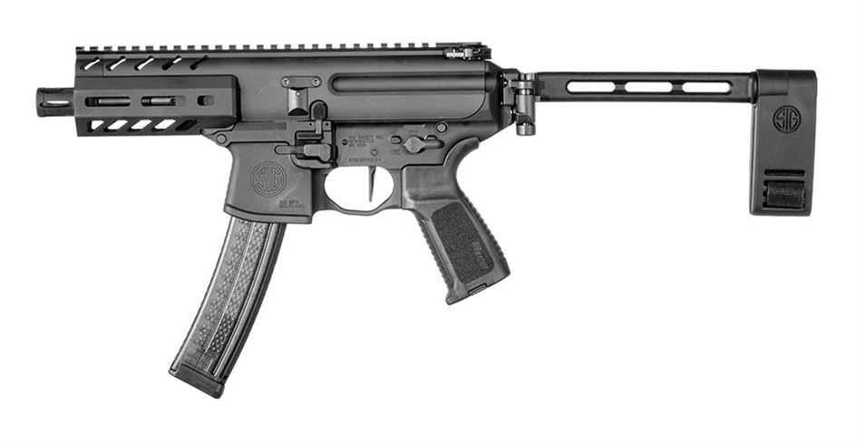 Sig Sauer MPX K 9mm Pistol with SIG PCB Folding Brace 1 Sig Sauer MPX K 9mm Pistol with SIG PCB Folding Brace