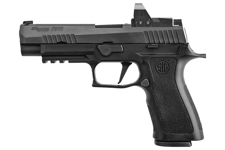 Sig Sauer P320 XFull 9mm Full-Size Striker-Fired Pistol with ROMEO1 Pro Red Dot 1 Sig Sauer P320 XFull 9mm Full-Size Striker-Fired Pistol with ROMEO1 Pro Red Dot