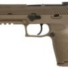 Sig Sauer P320 M17 9mm Full-Size Flat Dark Earth (FDE) Pistol (One Mag Included)
