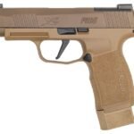 Sig Sauer P365 XL 9mm Optics Ready Coyote Tan NRA Special Edition Pistol with Three Magazines