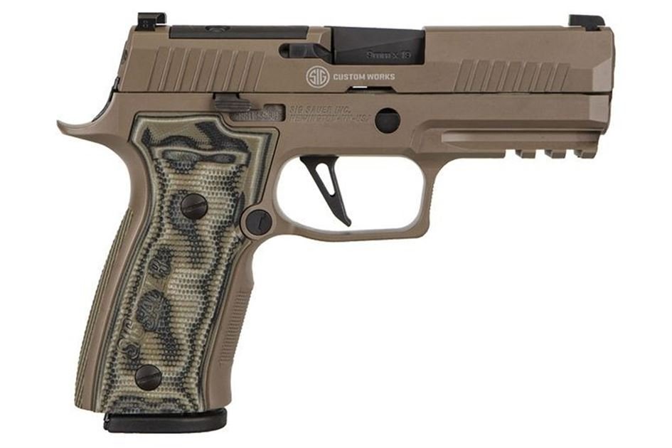 Sig Sauer P320 AXG Scorpion 9mm Optics Ready Striker-Fired Pistol 1 Sig Sauer P320 AXG Scorpion 9mm Optics Ready Striker-Fired Pistol