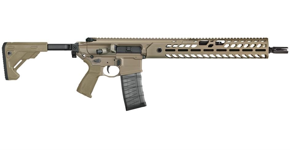 Sig Sauer MCX Virtus Patrol 300 Blackout Semi-Auto Rifle with FDE Finish 1 Sig Sauer MCX Virtus Patrol 300 Blackout Semi-Auto Rifle with FDE Finish