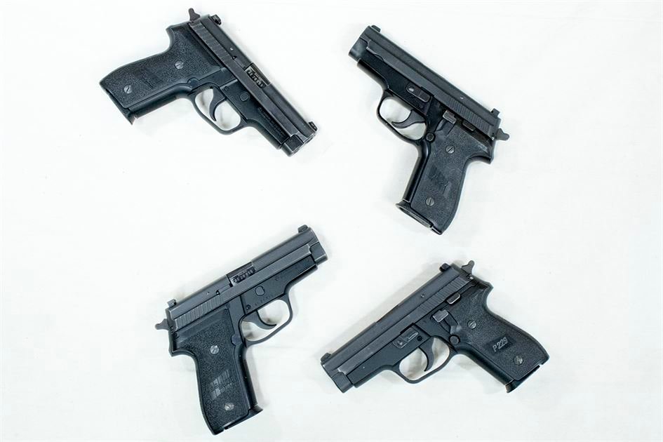 Sig Sauer P229 9mm DA/SA Police Trade-In Pistols (Fair Condition) 1 Sig Sauer P229 9mm DA/SA Police Trade-In Pistols (Fair Condition)