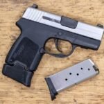Sig Sauer P290 9mm DAO Two-Tone Police Trade-Pistols with Night Sights (Fair Condition)