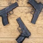 Sig Sauer P226 9mm DAO Police Trade-in Pistols with Flint MI Police Dept Stamp (Good Condition)