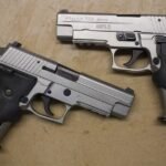 Sig Sauer P226R Stainless 40 S&W DA/SA Police Trade-ins with Crimson Trace Lasergrips (Good Condition)