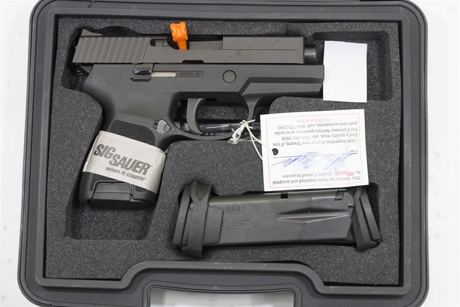 Sig Sauer P250 Subcompact 40 S&W Police Trade-ins with Night Sights and 2 Magazines (New in Box) 1 Sig Sauer P250 Subcompact 40 S&W Police Trade-ins with Night Sights and 2 Magazines (New in Box)