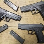 Sig Sauer P226 9mm DA/SA Police Trade-In Pistols with Rail (Good Condition)